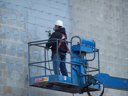 New Richmond High School Air-barrier