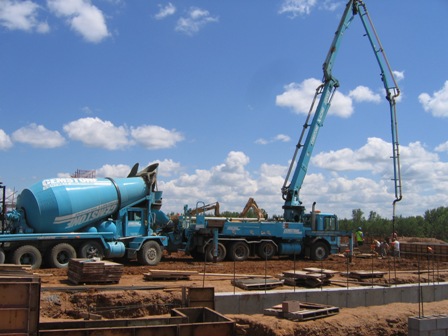 New Richmond High School Concrete